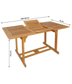 Dehner Ausziehtisch Macao -Gartenbedarf Angebote 1028026 WE BG 001 AusziehtischMacao