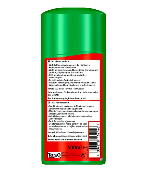 Tetra Pond MediFin, Arzneimittel 4 Tetra Pond MediFin, Arzneimittel – Bild 2