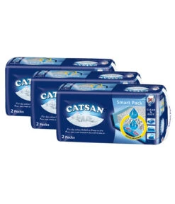 Catsan Katzenstreu Smart Pack, 3 X 2 Stück