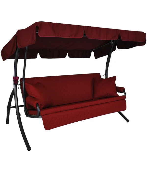 Angerer Hollywoodschaukel Trend Joy Bordeaux, 3-Sitzer 3 Angerer Hollywoodschaukel Trend Joy Bordeaux, 3-Sitzer