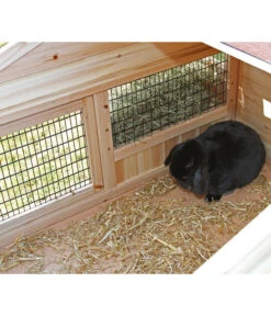 KERBL Kaninchenstall Tyrol Alpin, Ca. B119/H119/T100 Cm -Gartenbedarf Angebote 1722032 WE DE 006 KleintierstallTyrolAlpin