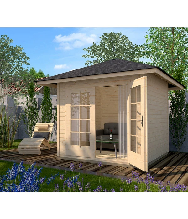 Weka Gartenhaus 177 4-Eck Gr. 1, Ca. B318/H280/T318 Cm 3 Weka Gartenhaus 177 4-Eck Gr. 1, Ca. B318/H280/T318 Cm