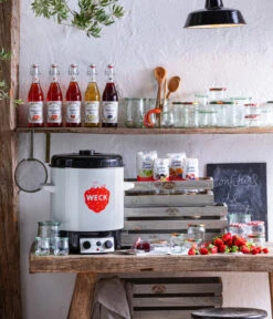 WECK® Automatik-Einkochautomat Mit Zeitschaltuhr, 29 L -Gartenbedarf Angebote 1944941 WE MO 007 ErdbeerSecco