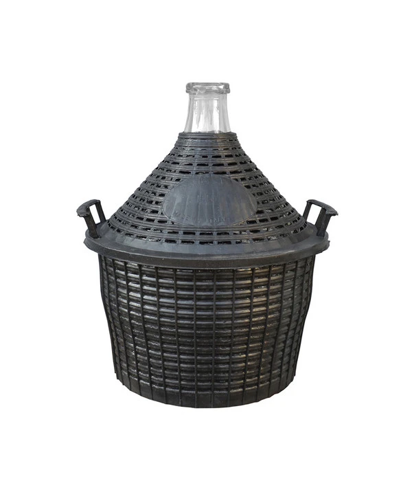 Glasballon Im Kunststoff-Schutzkorb 3 Glasballon Im Kunststoff-Schutzkorb