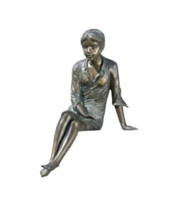 Rottenecker Bronze-Figur Berrit, 33 X 28 X 48 Cm