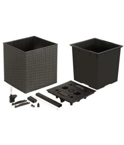 Dehner Kunststoff-Pflanztopf Dallas, Quadratisch, Ca. B35/H34/T35 Cm 10 Dehner Kunststoff-Pflanztopf Dallas, Quadratisch, Ca. B35/H34/T35 Cm -Gartenbedarf Angebote 2460046 WE DE 002 DehnerKunststoffPflanztopfanthrazit36cmBlumentopf