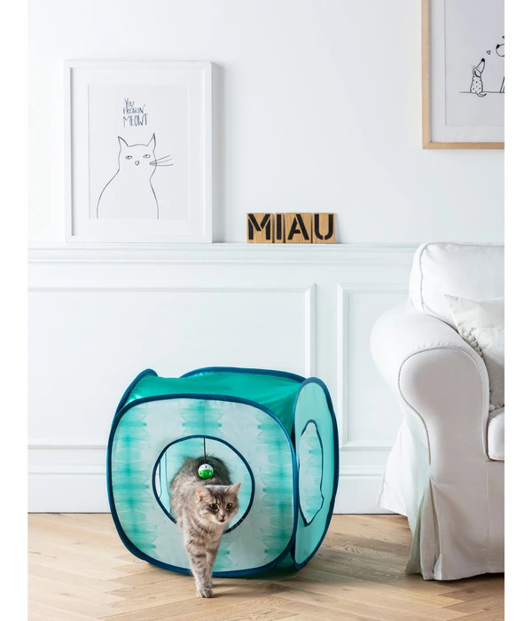 Dehner Katzenspielzeug Katzentunnel Dice 3 Dehner Katzenspielzeug Katzentunnel Dice