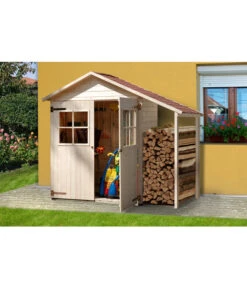 Weka Garten- Und Terrassenschrank 357 A Inkl. Schleppdach, Ca. B270/H216/T105 Cm