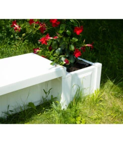 KHW Kunststoff-Gartenbank Berlin -Gartenbedarf Angebote 2547339 WE DE 006 BankBerlinweiss