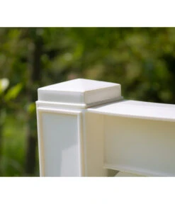 KHW Kunststoff-Gartenbank Kopenhagen -Gartenbedarf Angebote 2547511 WE DE 001 BankKopenhagenweiss