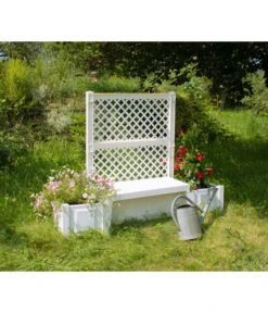 KHW Kunststoff-Gartenbank Kopenhagen -Gartenbedarf Angebote 2547511 WE MO 004 BankKopenhagenweiss