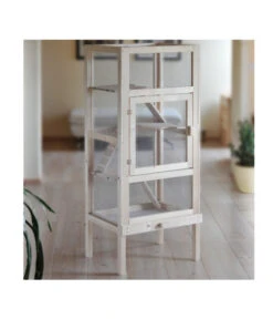 Silvio Design Nagervoliere "Woody", Ca. B60/H140/T44 Cm 10 Silvio Design Nagervoliere "Woody", Ca. B60/H140/T44 Cm -Gartenbedarf Angebote 2570539 WEMO 001 SilvioDesignNagervoliereWoody