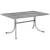 MWH Streckmetalltisch, Eisengrau, Ca. B160/H74/T90 Cm -Gartenbedarf Angebote 2711323 WE FS 001 MWHSteckmetalltisch160x90cmN