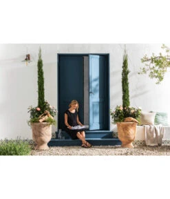 Terrakotta-Pokal Ferrara, Rund, Antik-terrakotta 10 Terrakotta-Pokal Ferrara, Rund, Antik-terrakotta -Gartenbedarf Angebote 2782324 278407 WE MO 001 TerrakottaPokal