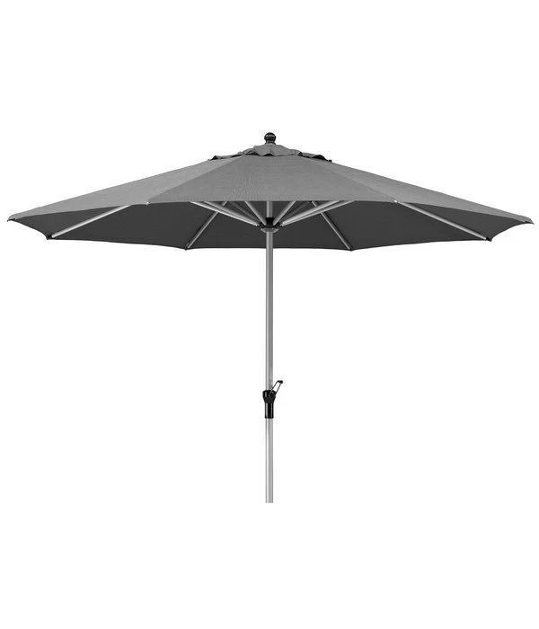 Schneider Premium Sonnenschirm Monaco, Granitgrau, Rund, Ca. Ø350 Cm 3 Schneider Premium Sonnenschirm Monaco, Granitgrau, Rund, Ca. Ø350 Cm