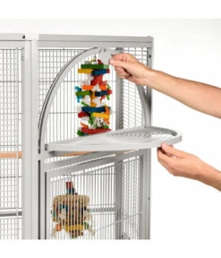 Montana Vogelvoliere Denver II, Platinum -Gartenbedarf Angebote 3039476 WE DE 001 NEUPPVoliereDenver2Platinum