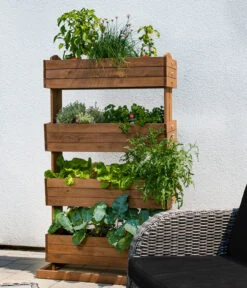 Hecht Hochbeet Cube 4, Ca. B82/H145/T50 Cm -Gartenbedarf Angebote 3060399 WE MO 001 HechtHochbeetCube4NEU