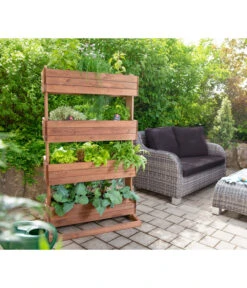 Hecht Hochbeet Cube 4, Ca. B82/H145/T50 Cm -Gartenbedarf Angebote 3060399 WE MO 003 HechtHochbeetCube