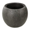 Dehner Polystone-Topf Kapstadt, Rund, Grau -Gartenbedarf Angebote 3207990 3208022 WE FS 001 DehnerPolystoneTopfbauchiggrau