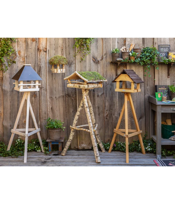 Dehner Natura Futterhaus Moosdach, Ca. B60/H130/T60 Cm 4 Dehner Natura Futterhaus Moosdach, Ca. B60/H130/T60 Cm – Bild 2