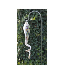 MP Glaszauber Glas-Hängespirale, Ca. Ø12/H40 Cm -Gartenbedarf Angebote 3255817 WE MO 001 PolczerGlasHaengespiraleweissbuntGlasdekoGartendekoDekoartikel