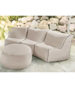 Outbag Outdoor-Sitzsack Piece Zipper Plus -Gartenbedarf Angebote 3484821 WE MO 002 OutbagOutdoorsitzsackbeige