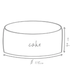 Outbag Outdoor-Sitzsack Cake Fabric 9 Outbag Outdoor-Sitzsack Cake Fabric -Gartenbedarf Angebote 3491230 WE DE 002 CakePlusMud