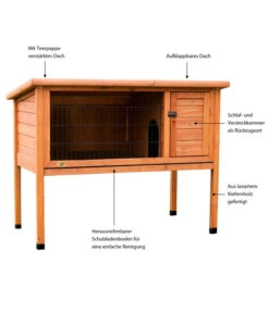 Trixie Nagerheim "Natura VI" -Gartenbedarf Angebote 3866852 WE IG 003 TrixieKleintierstallNagerheimoHasenMG