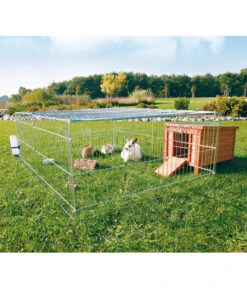 Trixie Freilaufgehege Mit Abdeckung, Ca. B144/H58/T116 Cm