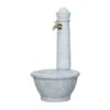 GARANTIA Kunststoff-Gartenbrunnen Roma, Ø 54 X 100 Cm -Gartenbedarf Angebote 3914025 WE FS 001 GarantiaSteinfGartenbrunnenRoma54x100cmRegentonnen