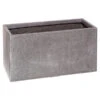 Dehner Polystone-Blumenkübel Kopenhagen, Rechteckig, Granit-grau -Gartenbedarf Angebote 3925054 BildFS 001 DehnerBlumenkuebelAusPolystonePolystKastenEinz60X26