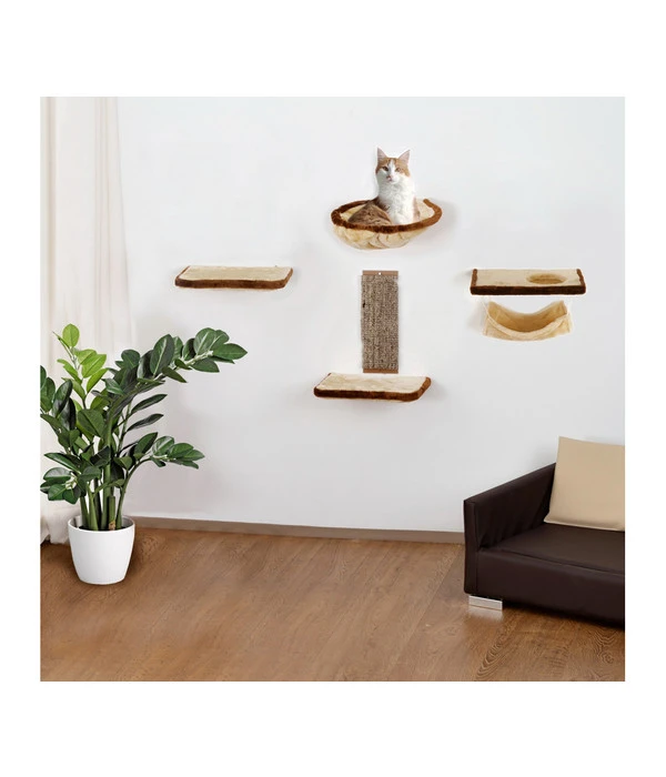 Silvio Design Katzen Kletterwand 6-teilig 4 Silvio Design Katzen Kletterwand 6-teilig – Bild 2