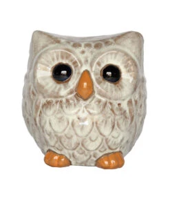 Dehner Keramik-Eule, 20 X 18 X 20 Cm