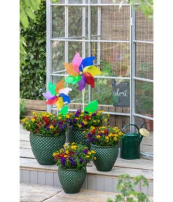 Dehner Keramik-Topf Jade, Rund -Gartenbedarf Angebote 4057220 4057246 4057261 WE MO 003 DehnerKeramikTopfJade