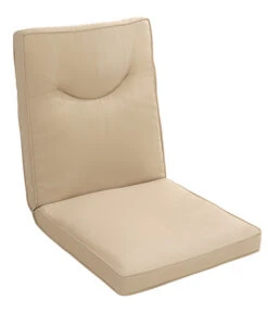 Dehner Niederlehnerpolster Villach, Taupe, Ca. B50/H6/T105 Cm