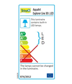 Tetra AquaArt LED Explorer-Line Crayfish, 30 Liter, Weiß -Gartenbedarf Angebote 4110441 WE D 004 NEUTetraAquaArtExplorerLine30Liter