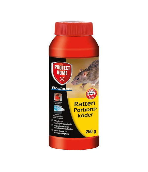 PROTECT HOME Rodicum® Ratten Portionsköder, 250 G 3 PROTECT HOME Rodicum® Ratten Portionsköder, 250 G