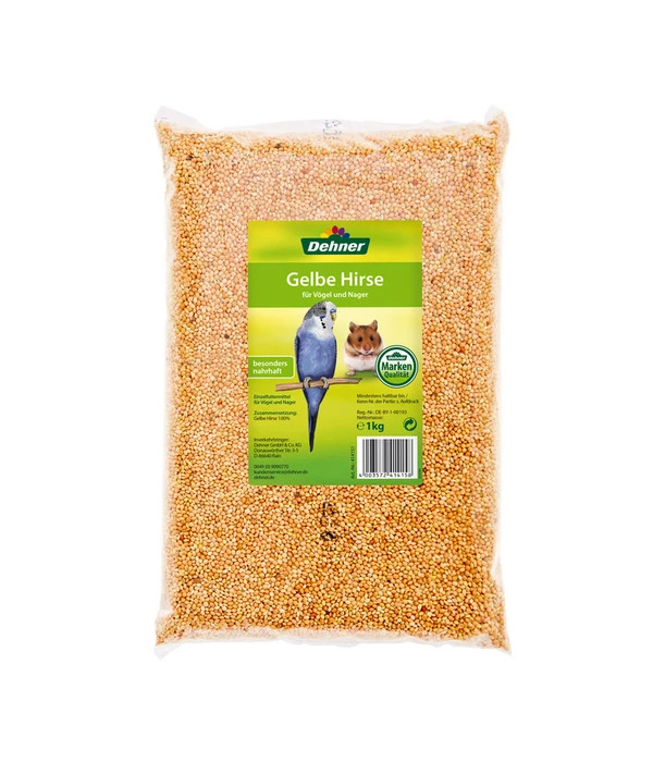 Dehner Gelbe Hirse, 1 Kg 3 Dehner Gelbe Hirse, 1 Kg