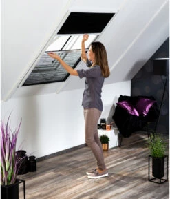 Hecht Kombi-Dachfenster-Plissee, Ca. B110/H160 Cm -Gartenbedarf Angebote 4144168 4144176 WE MO 010 HechtKombiDachfenster