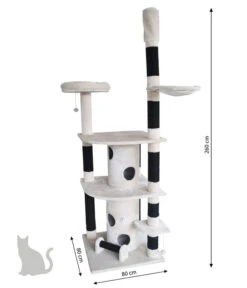 Dehner Kratzbaum Rufus -Gartenbedarf Angebote 4150496 WE BG 001 DehnerMarkenqualitaetDeckenkratzbaumRufus80x80x240 260cm