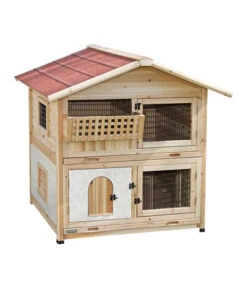 KERBL Kaninchenstall Tyrol Alpin, Ca. B119/H119/T100 Cm