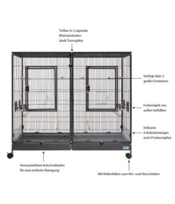 SAVIC Nager- Und Vogelheim Tasmania 120, Ca. B120/H107/T65 Cm -Gartenbedarf Angebote 4190559 WE IG 003 SavicTasmania120