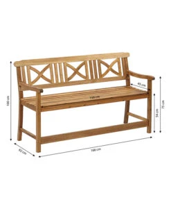 Dehner Gartenbank Malmoe -Gartenbedarf Angebote 4223186 WE BG 001 DehnerParkbankMalmoe