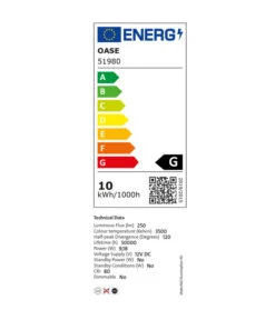 Oase Waterfall Illumination 90 -Gartenbedarf Angebote 4272233 WE DE 001 OaseWaterfall Illumination90Energielabel