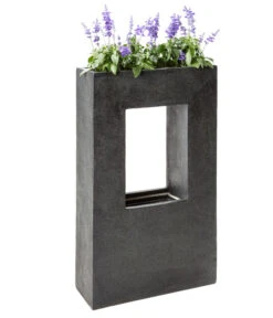 Dehner Polyresin-Gartenbrunnen Grua, Ca. H93 Cm