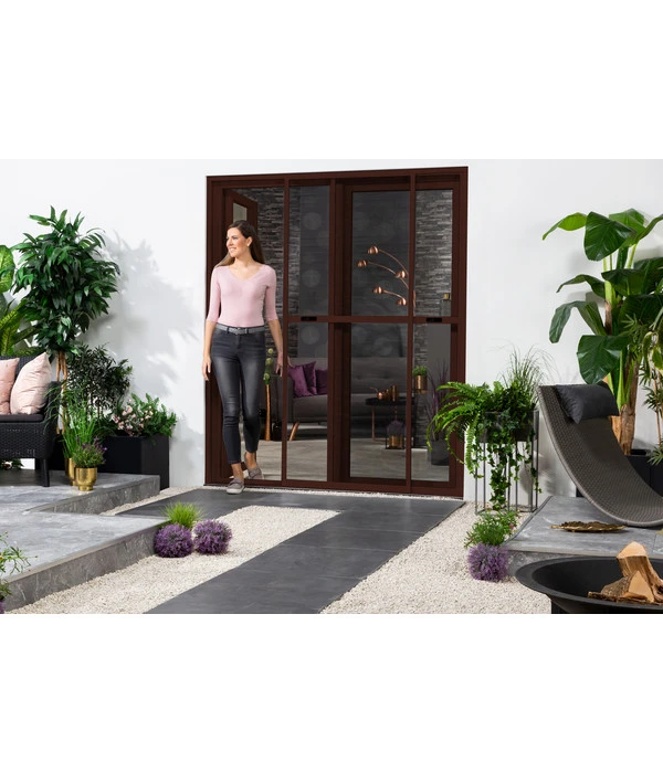 Hecht Doppel-Schiebetür Comfort, Ca. B240/H240 Cm 4 Hecht Doppel-Schiebetür Comfort, Ca. B240/H240 Cm – Bild 2