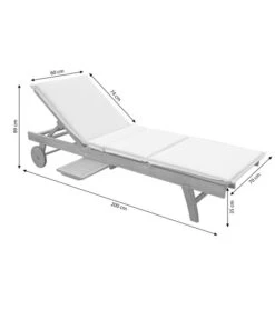 Dehner Rollliege Ravenna, Ca. B70/H89/T200 Cm 22 Dehner Rollliege Ravenna, Ca. B70/H89/T200 Cm -Gartenbedarf Angebote 4407086 WE BG 001 RollliegeRavenna