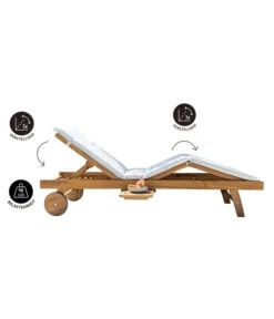 Dehner Rollliege Ravenna, Ca. B70/H89/T200 Cm 20 Dehner Rollliege Ravenna, Ca. B70/H89/T200 Cm -Gartenbedarf Angebote 4407086 WE FS 003 RollliegeRavenna