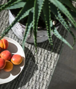 Dehner Geflecht-Lounge Rom, 4-teilig -Gartenbedarf Angebote 4407334 WE DE 005 DehnerGeflechtLoungeRomNEU