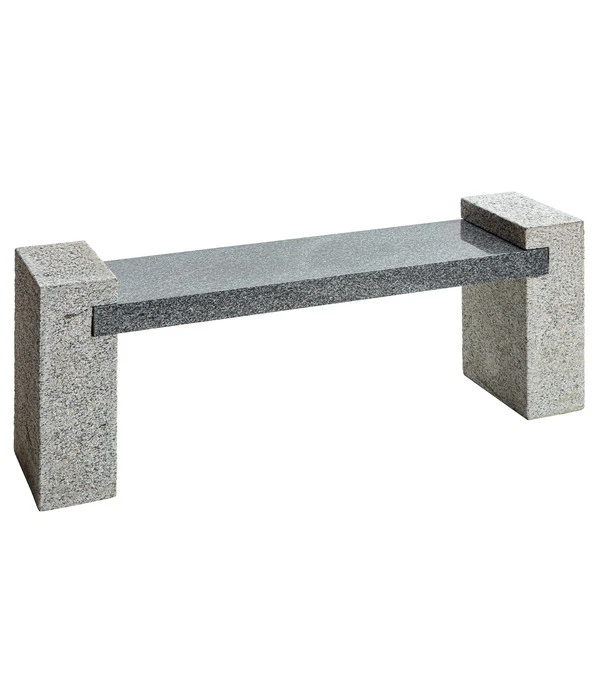 Dehner Granit-Gartenbank, Ca. B120/H45/T30 Cm, Grau 3 Dehner Granit-Gartenbank, Ca. B120/H45/T30 Cm, Grau